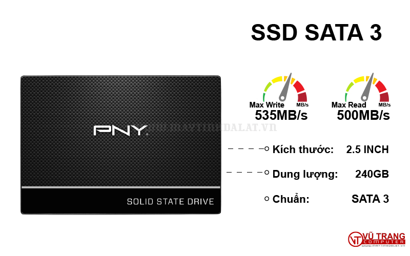 SSD PNY CS900 240GB SATA 3