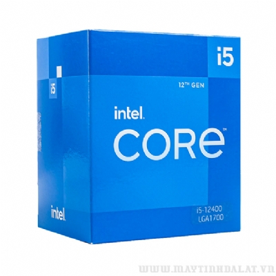CPU INTEL CORE I5 12400 BOX CHÍNH HÃNG