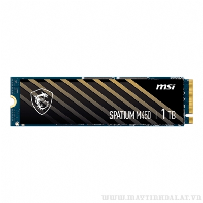 Ổ CỨNG SSD MSI SPATIUM M450 1TB M.2 2280 NVME PCIE GEN 4