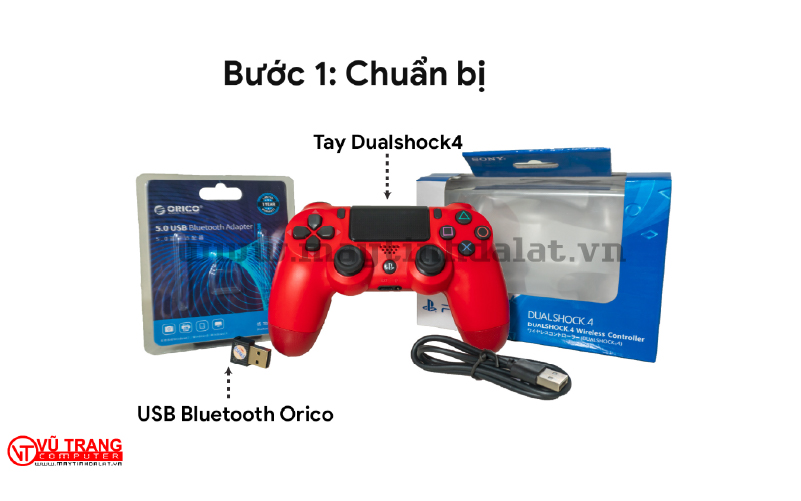 Để kết nối PS4 với PC bằng Bluetooth bạn cần chuẩn bị những gì