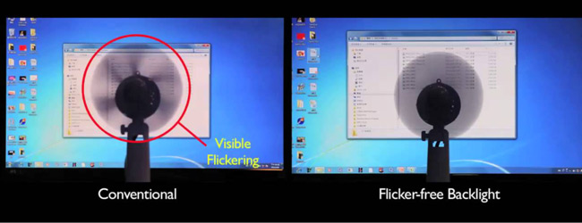 cách nhận biết màn hình hỗ trợ Flicker Free