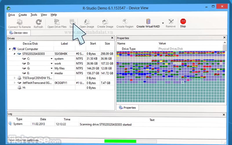 phần mềm cứu dữ liệu R studio