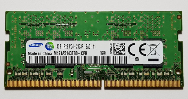 RAM LAPTOP SAM SUNG 4GB DDR4 ĐÀ LẠT