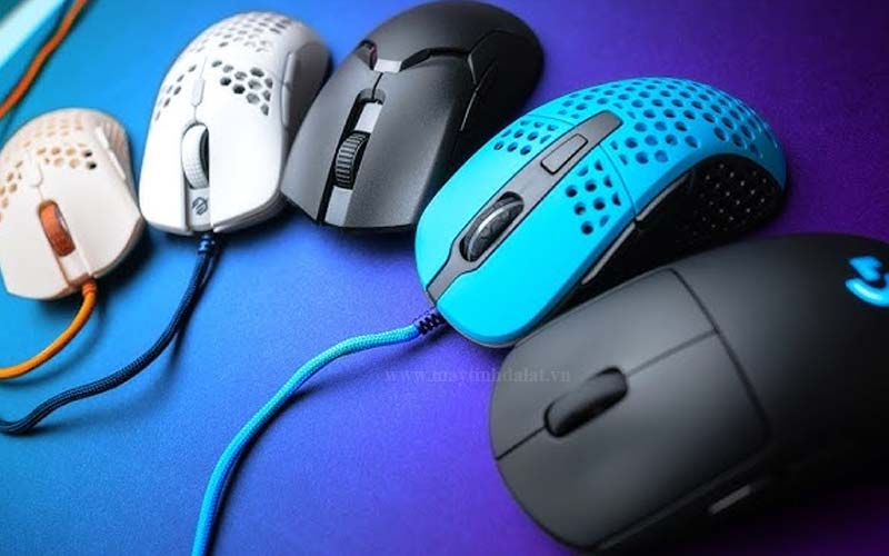 Các mẫu chuột gaming không dây, có dây Logitech, Razer, Akko tại Maytinhdalat.vn