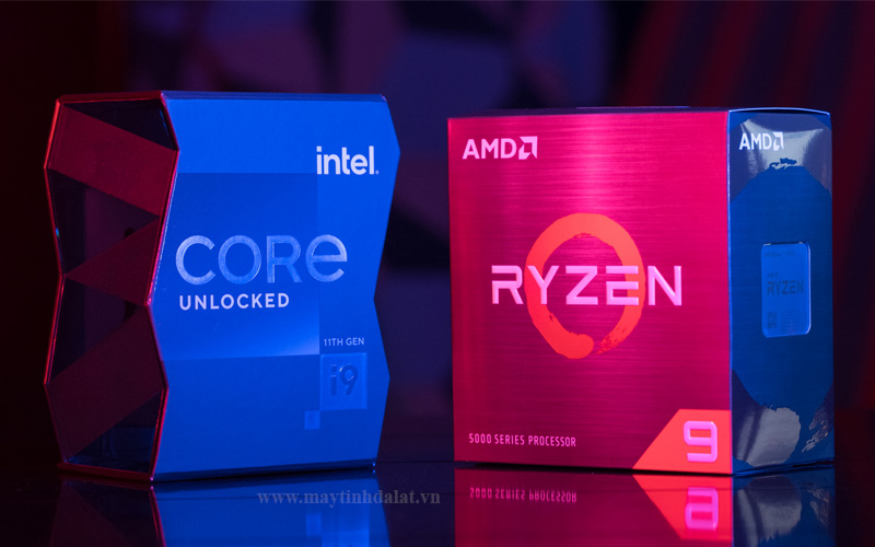 Các dòng CPU Intel Core và AMD Ryzen chính hãng giá tốt tại Maytinhdalat.vn