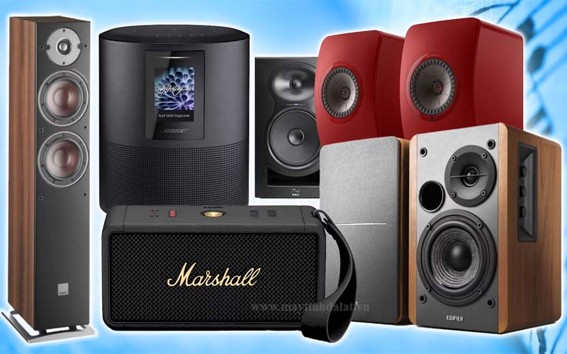 Các mẫu loa chuyên nghe nhạc Hi-Fi, Marshall, Edifier tại Maytinhdalat.vn
