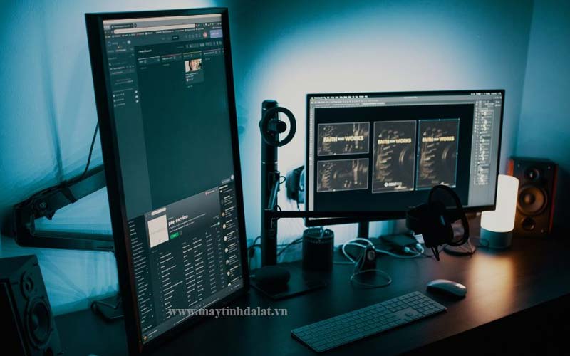 Các mẫu màn hình đồ họa 2K, 4K IPS, 100% sRGB tại Maytinhdalat.vn