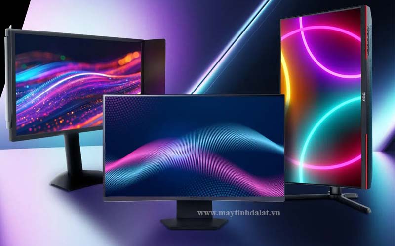 Các mẫu màn hình gaming 144Hz, 2K, 4K chính hãng ASUS, LG, MSI tại Maytinhdalat.vn