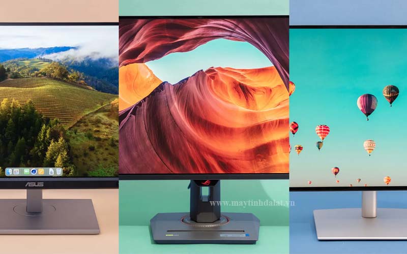 Các mẫu màn hình văn phòng 24 inch, 27 inch IPS 75Hz bảo vệ mắt tại Maytinhdalat.vn