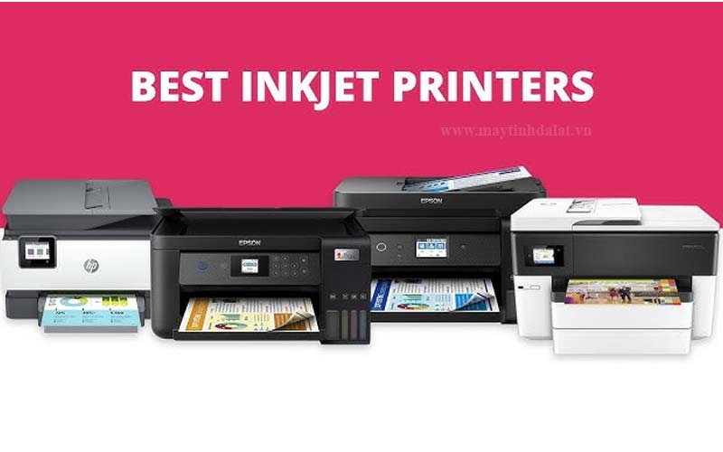 Các mẫu máy in phun màu Epson, Canon in ảnh sắc nét tại Maytinhdalat.vn