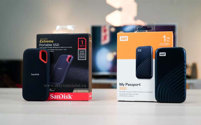 Các mẫu ổ cứng di động SSD và HDD chống sốc chính hãng tại Maytinhdalat.vn