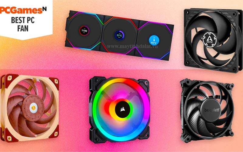 Các loại quạt tản nhiệt case 120mm, 140mm, ARGB chính hãng tại Maytinhdalat.vn