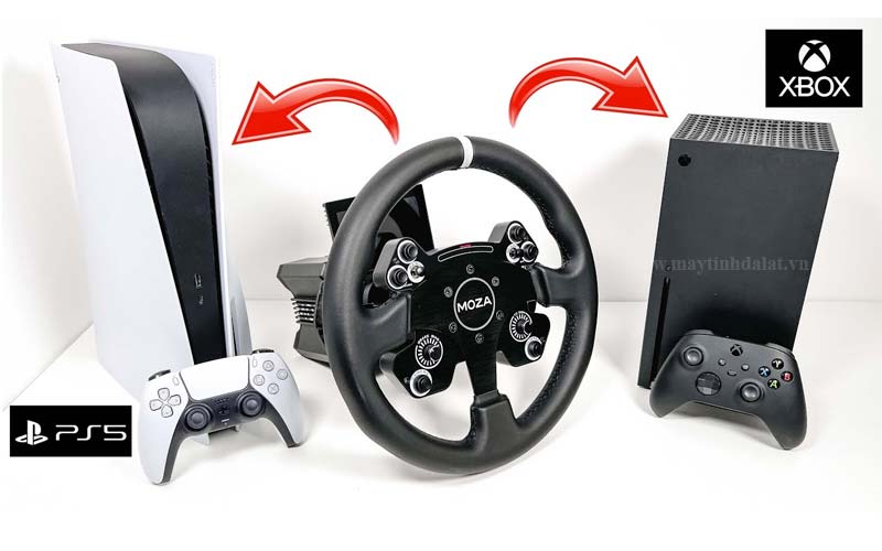 Các mẫu tay cầm chơi game FO4 (Xbox, PS5) và vô lăng đua xe Logitech tại Maytinhdalat.vn