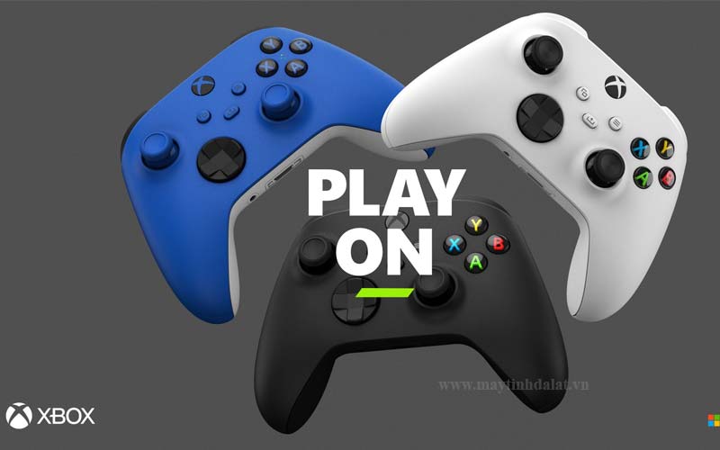 Các mẫu tay cầm Xbox Series X/S chính hãng Microsoft chơi game PC, FO4 tại Maytinhdalat.vn