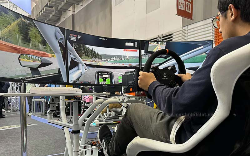 Các mẫu vô lăng đua xe Logitech G29, PXN V9 quay 900 độ có cần số tại Maytinhdalat.vn