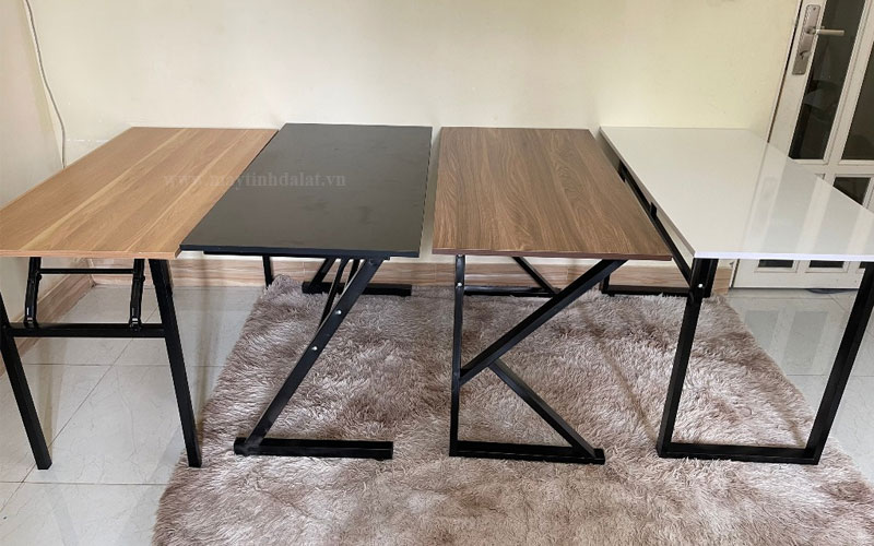 Các kiểu dáng chân bàn làm việc văn phòng phổ biến: Chữ U, Chữ K, Chữ Z