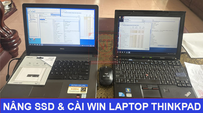 Cài win ổ cứng SSD laptop thinkpad Đà LẠt