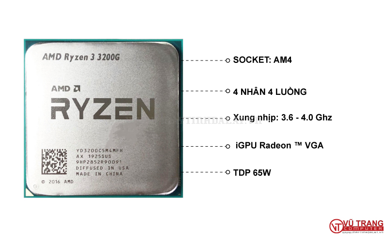  AMD RYZEN 3 3200G BOX 