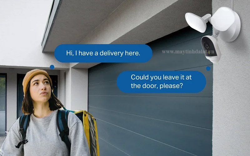 Tính năng đàm thoại hai chiều thông minh trên Tapo C720