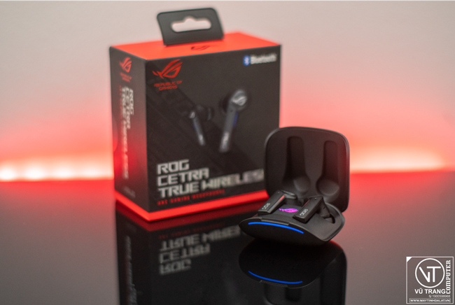 tai nghe gaming asus rog cetra true wireless