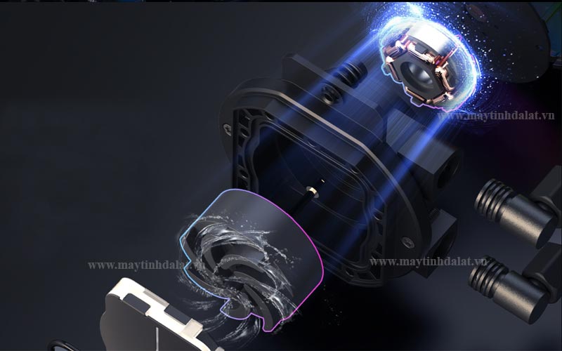 Mặt đế đồng nguyên chất hấp thụ nhiệt tối ưu và bơm trục gốm bền bỉ 50.000 giờ