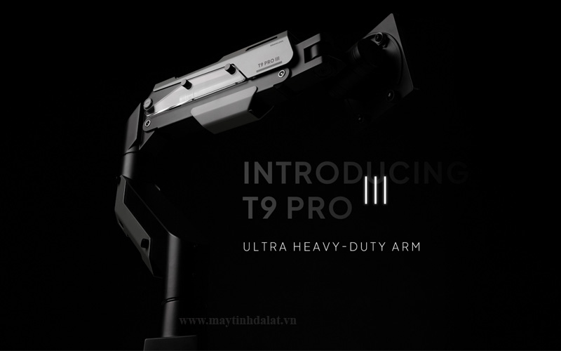 Giá treo tay đỡ màn hình siêu nặng Human Motion T9 Pro III chính hãng