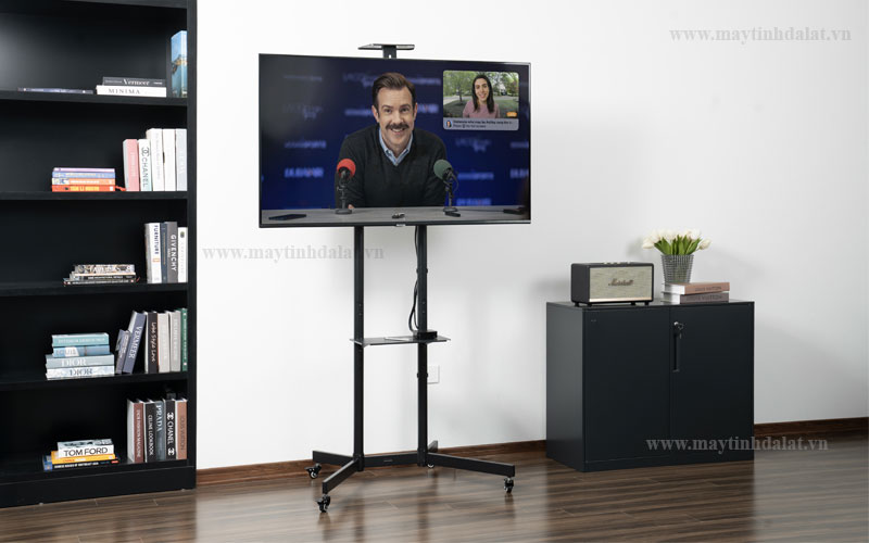 Giá treo tivi di động HyperWork Core Stand TVC01 màu đen chính hãng