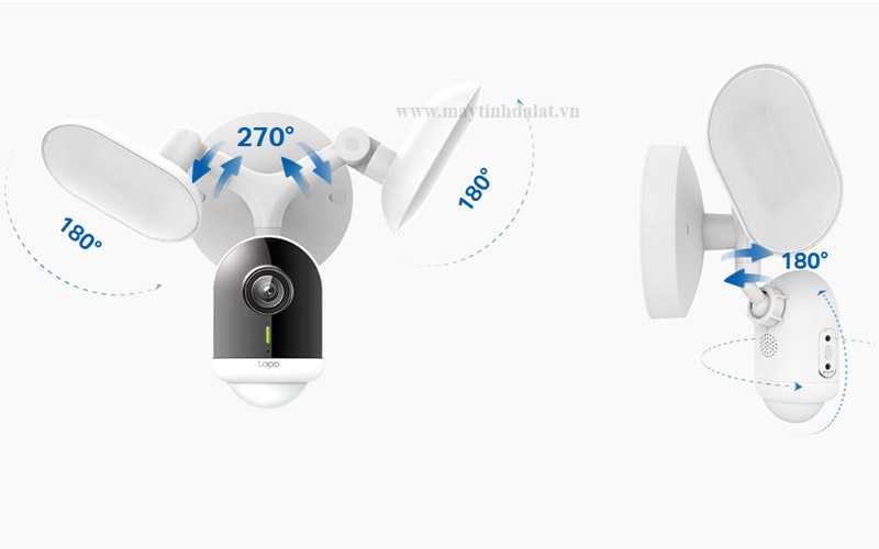 Góc nhìn rộng 150 độ bao quát toàn cảnh trên Tapo C720