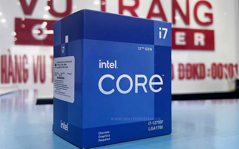 CPU Intel Core i7-12700F trên Socket LGA 1700