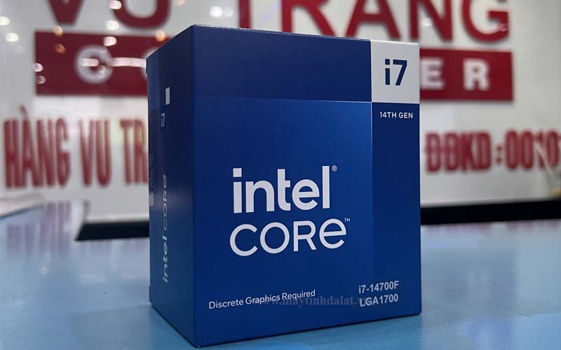 CPU Intel Core i7-14700F chính hãng