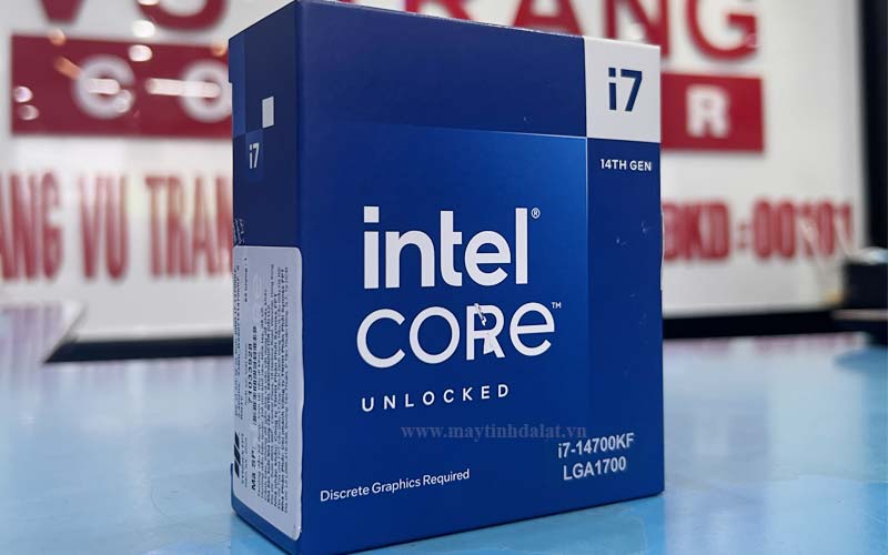 CPU Intel Core i7-14700KF sẵn sàng ép xung