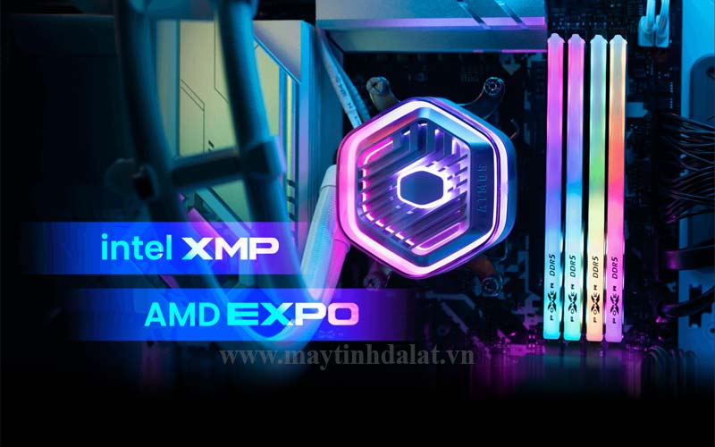 RAM XPOWER Storm RGB hỗ trợ ép xung thông minh qua Intel XMP và AMD EXPO