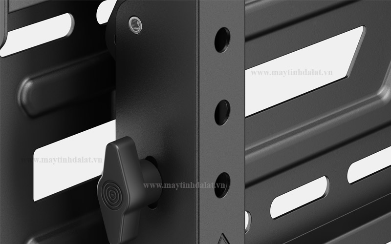 Khung hở thoát nhiệt thông minh trên giá treo tivi HyperWork TVF02