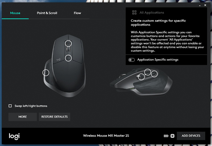 what is logitech option