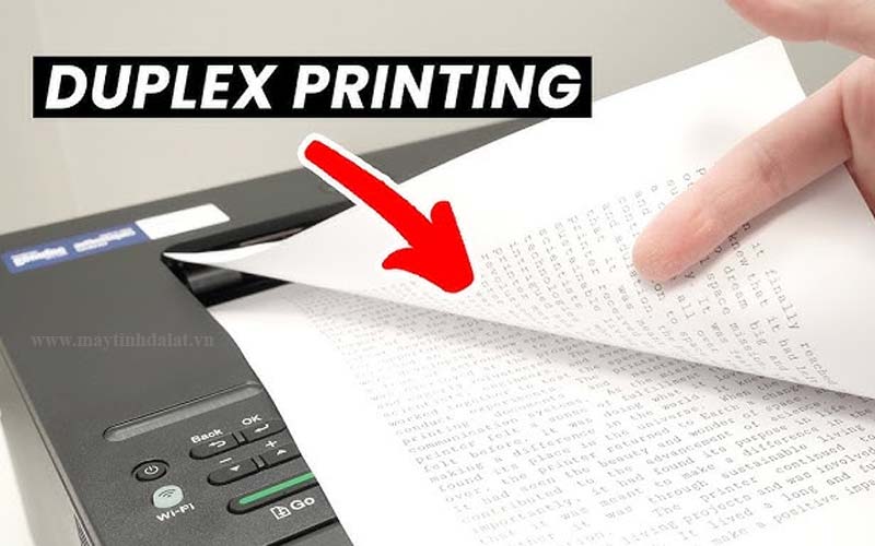 Lợi ích của máy in laser có tính năng in 2 mặt tự động (Duplex)