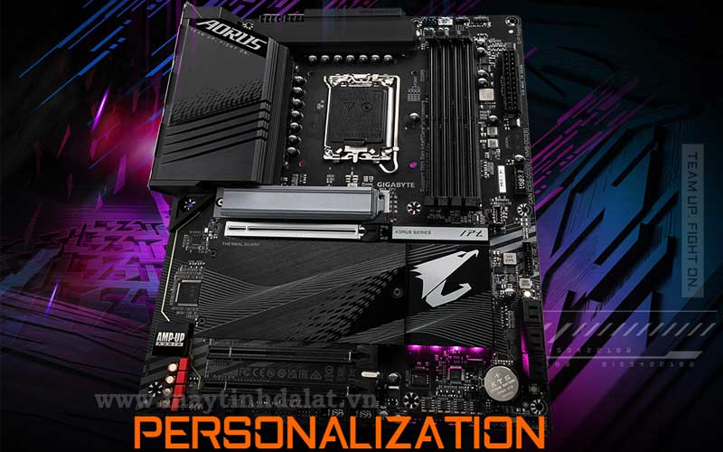 Toàn cảnh bo mạch chủ Gigabyte Z790 AORUS ELITE AX thiết kế mạnh mẽ