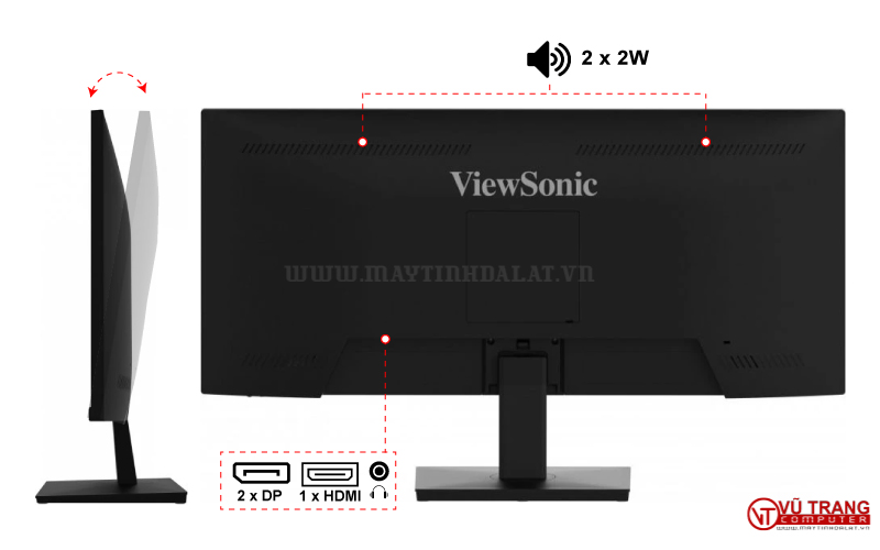 Màn hình Ultrawide ViewSonic VA2932-MHD