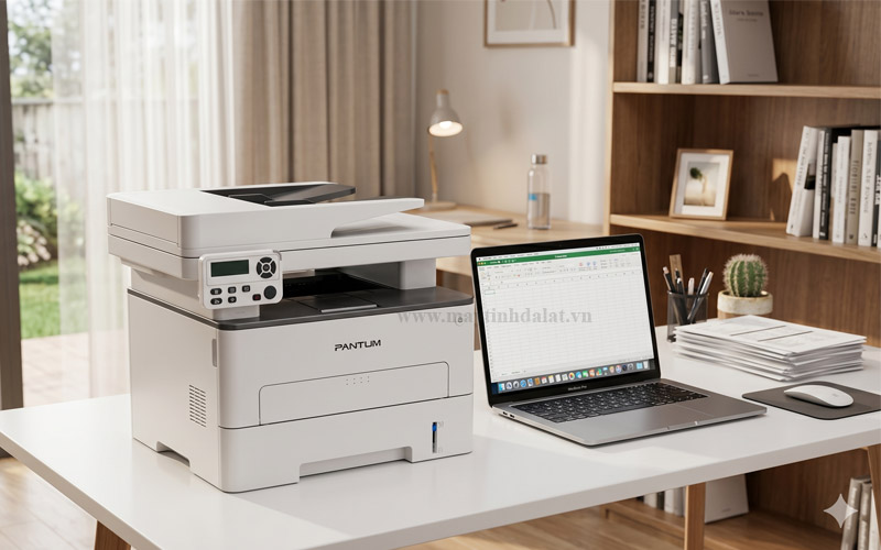 Máy in đa năng Pantum M6702DW thiết kế nhỏ gọn cho văn phòng hiện đại