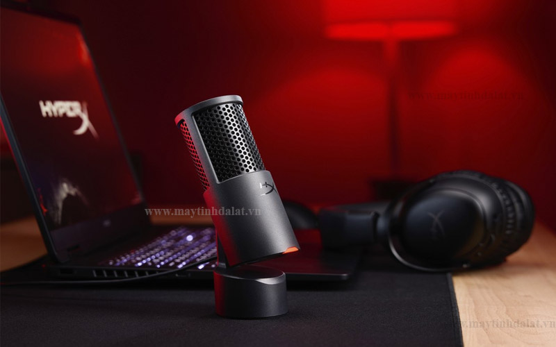 Mic thu âm chuyên nghiệp HyperX SoloCast 2 Black chính hãng