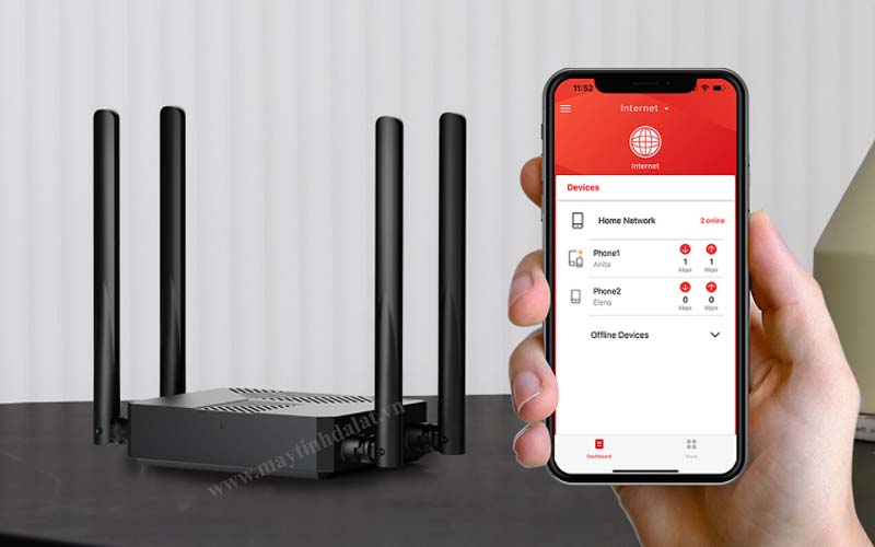 Ứng dụng Mercusys giúp kiểm soát router mọi lúc mọi nơi