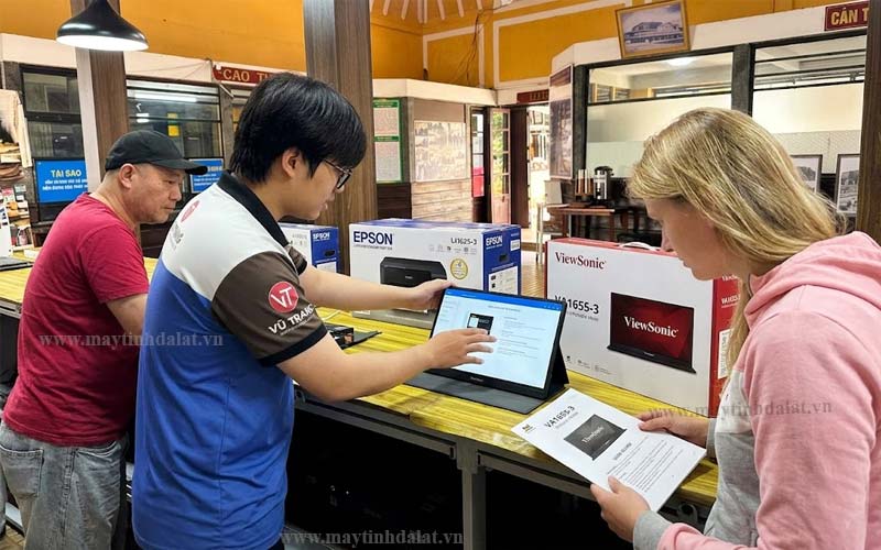 Đại lý phân phối màn hình di động ViewSonic chính hãng uy tín tại Đà Lạt