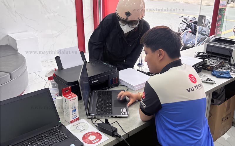 Dịch vụ cung cấp và hỗ trợ cài đặt máy in Canon uy tín tại Đà Lạt