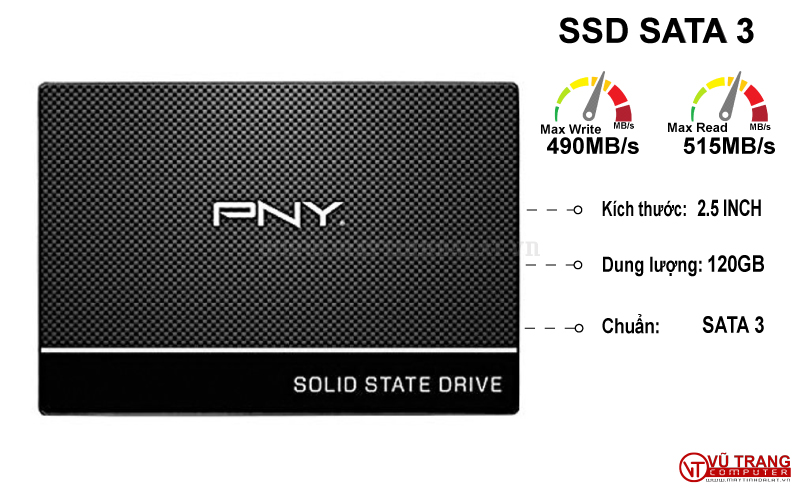 SSD PNY CS900 120GB SATA 3