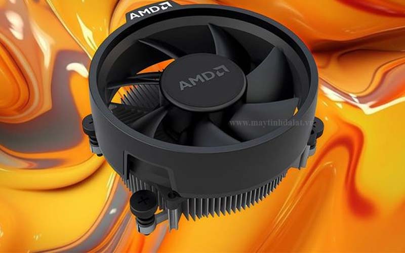 Quạt tản nhiệt AMD Wraith Stealth đi kèm CPU Ryzen 5 5500