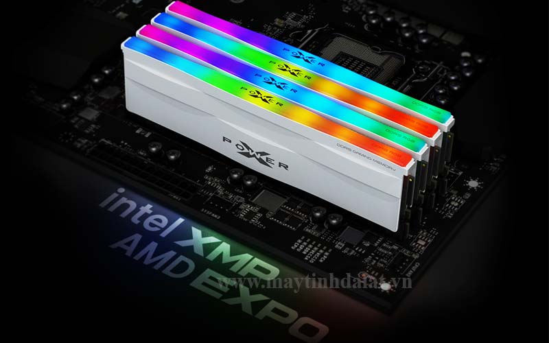 RAM Silicon Power hỗ trợ XMP 3.0 và AMD EXPO cho khả năng ép xung linh hoạt