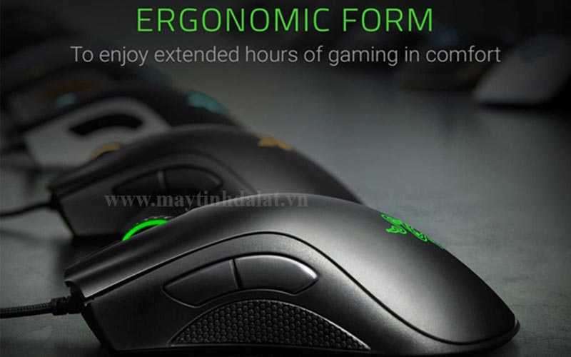 Thiết kế công thái học của chuột Razer DeathAdder Essential