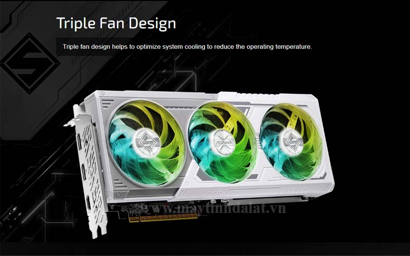 Thiết kế 3 quạt tản nhiệt và ngoại hình Steel Legend độc quyền từ ASRock