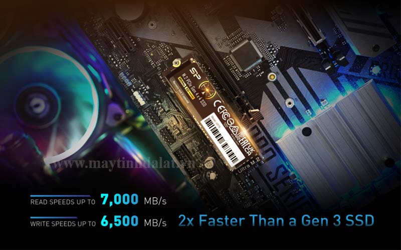 SSD US75 có tốc độ đọc ghi vượt trội so với SSD PCIe Gen3