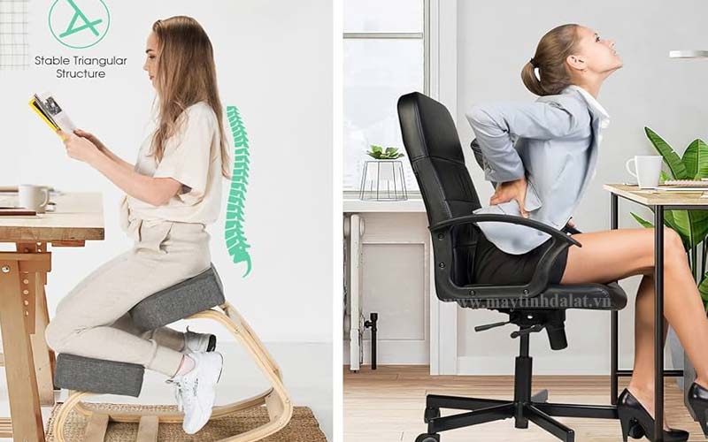 Sự khác biệt về khả năng hỗ trợ cột sống giữa ghế thường và ghế công thái học