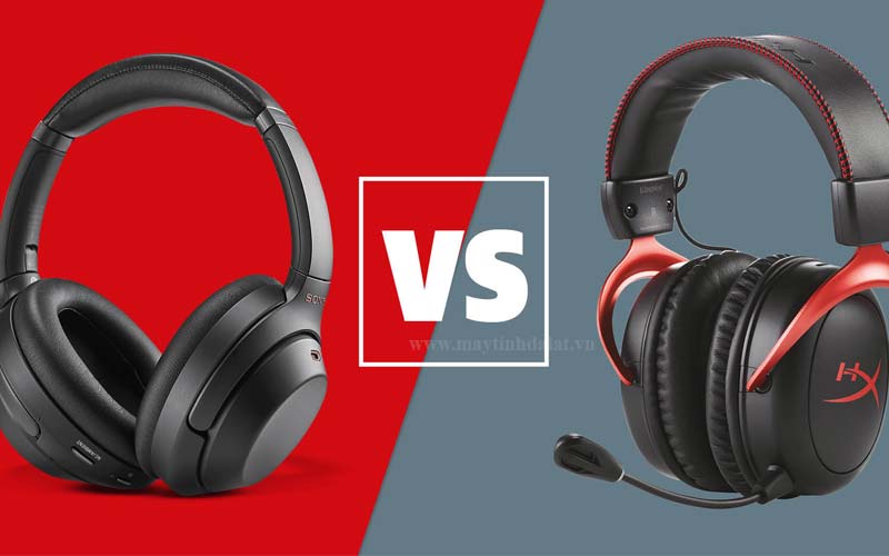 So sánh tai nghe gaming (mic, 7.1) và tai nghe chuyên nhạc (chất âm, Hi-Fi)